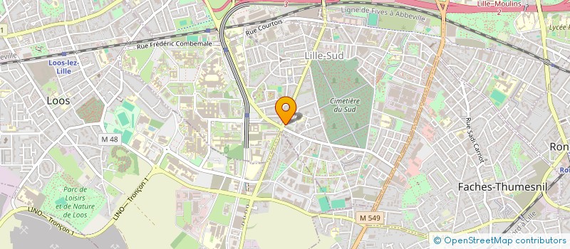 localisation de l'entreprise STONEHENGE GRAND LILLE à LILLE