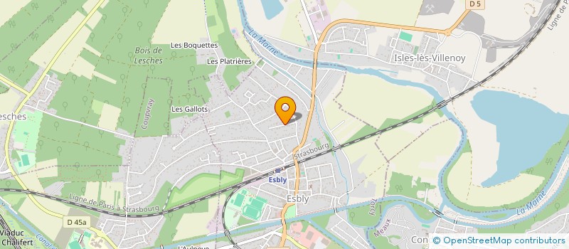 localisation de l'entreprise STONEHILL AREO-SPACE CONSULTANTS à ESBLY