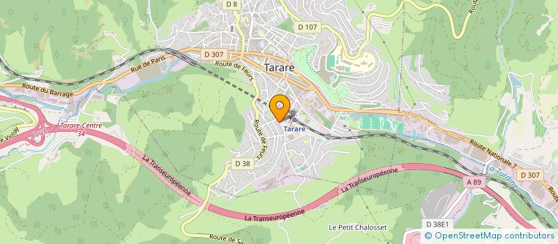 localisation de l'entreprise STONEMARKETT  TARARE