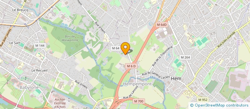 localisation de l'entreprise STONENUMBERTWO  HEM