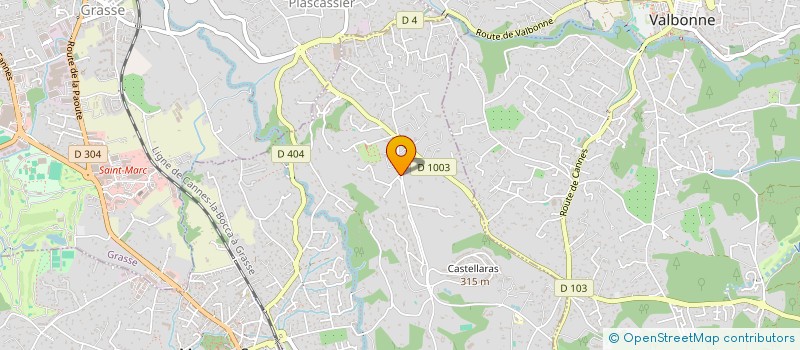 localisation de l'entreprise STONEPINE  MOUANS-SARTOUX