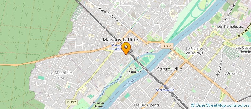 localisation de l'entreprise STONES  MAISONS-LAFFITTE