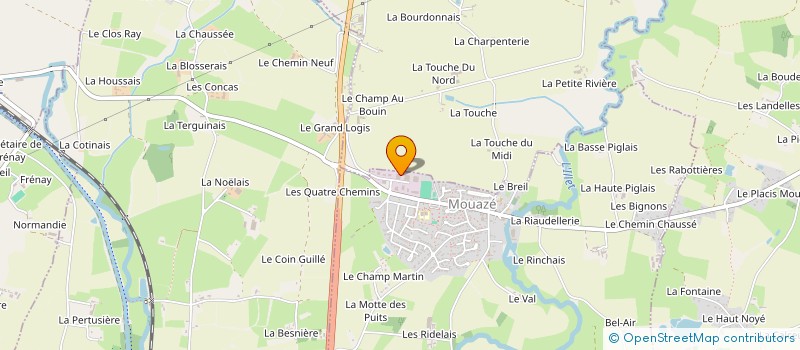 localisation de l'entreprise STONES PARTNER  MOUAZE