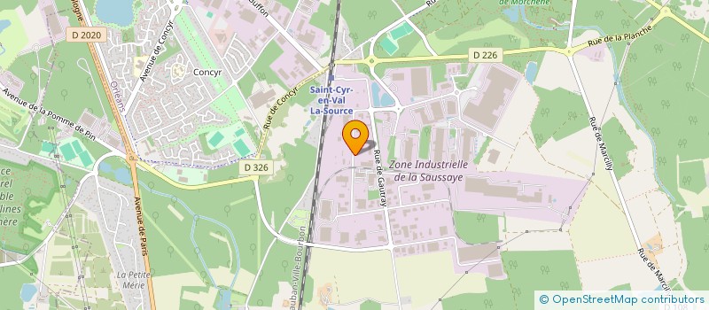 localisation de l'entreprise STONEST  SAINT-CYR-EN-VAL