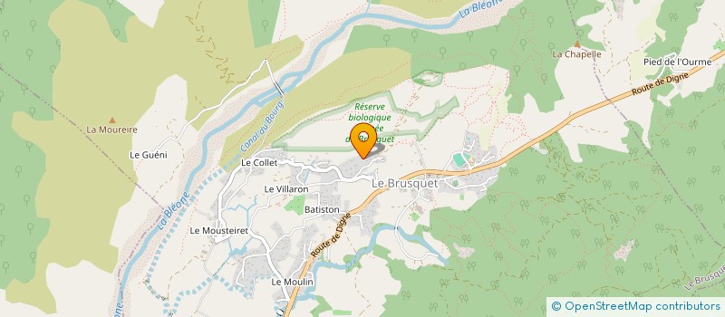 localisation de l'entreprise STONETEQC  LE BRUSQUET