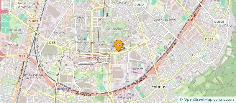 localisation de l'entreprise STONEXIA  GRENOBLE