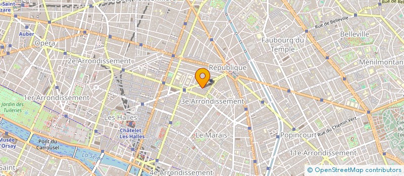 localisation de l'entreprise STOOJO CREEP'S  PARIS