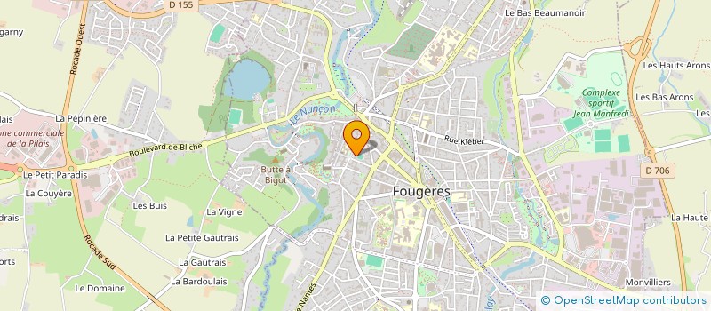 localisation de l'entreprise STOOL CLAN PRODUCTIONS (SCPROD)  FOUGERES