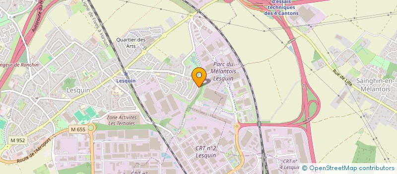 localisation de l'entreprise STOORM à LESQUIN