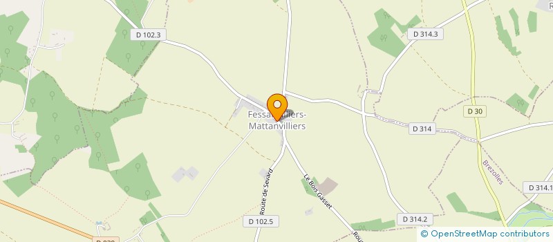 localisation de l'entreprise STOP A LA CARRIERE DE FESSANVILLIERS à FESSANVILLIERS-MATTANVILLIERS