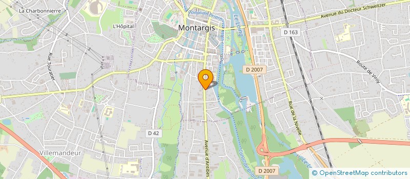 localisation de l'entreprise STOP A LA POLLUTION, DEPOLLUONS à MONTARGIS