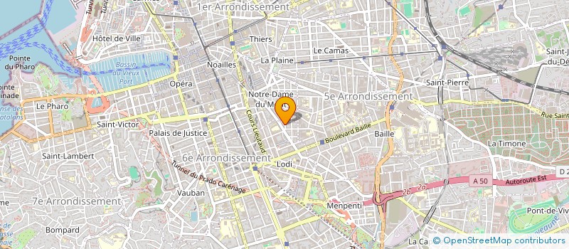 localisation de l'entreprise STOP A LA VIOLENCE ESPOIR POUR L'ENFANT à MARSEILLE