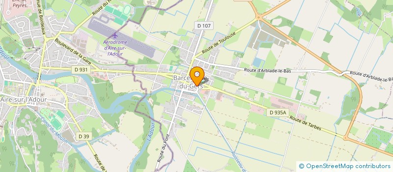 localisation de l'entreprise STOP AFFAIRES  BARCELONNE-DU-GERS