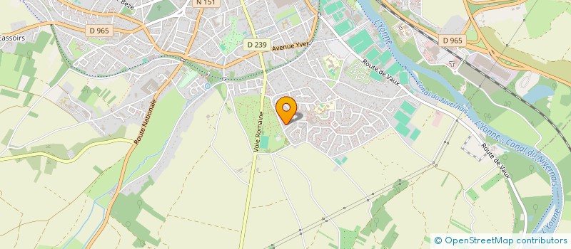localisation de l'entreprise STOP ANIMAUX EN DANGER à AUXERRE