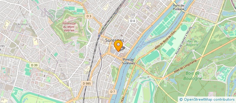 localisation de l'entreprise STOP-ATTITUDE à SURESNES