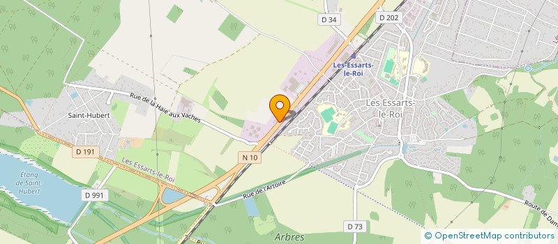 localisation de l'entreprise STOP AUTO à LES ESSARTS-LE-ROI