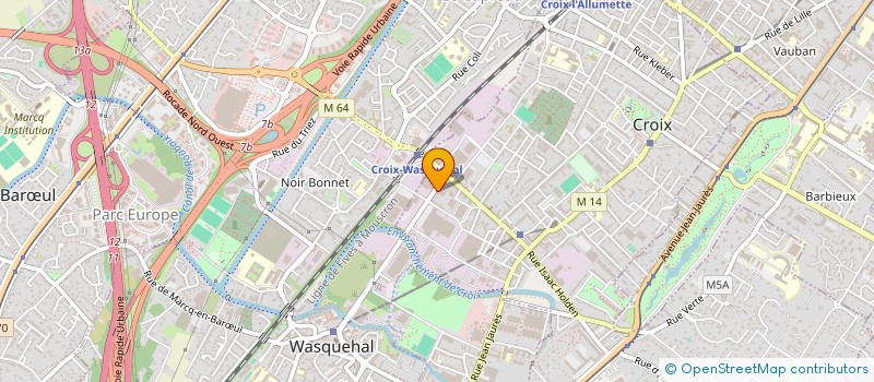 localisation de l'entreprise STOP AUTO à CROIX