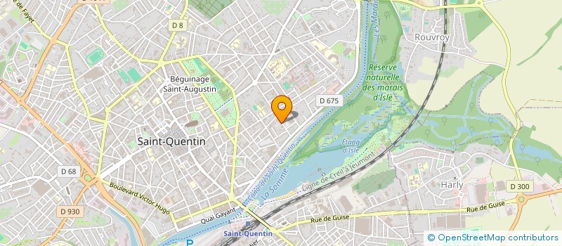 localisation de l'entreprise STOP AUTO à SAINT-QUENTIN