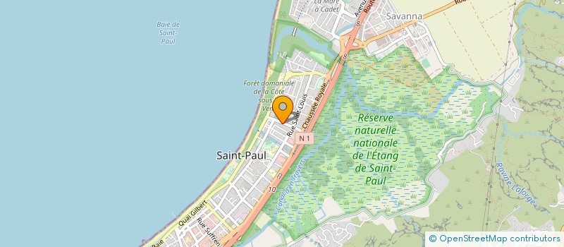 localisation de l'entreprise STOP AUTO à SAINT-PAUL