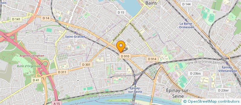 localisation de l'entreprise STOP CAR à EPINAY-SUR-SEINE