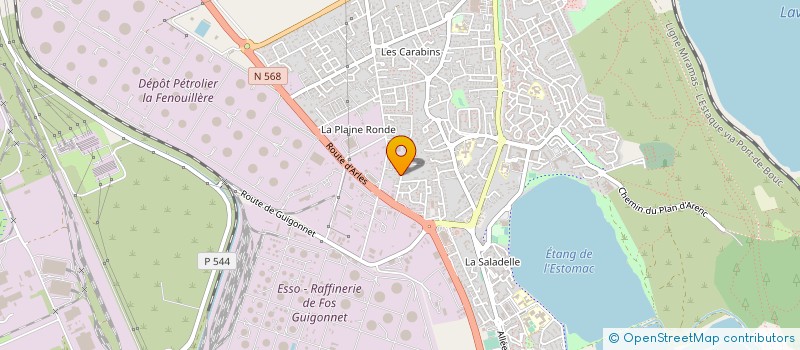 localisation de l'entreprise STOP CARRELAGE à FOS-SUR-MER
