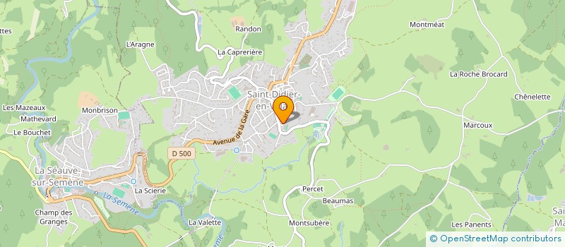 localisation de l'entreprise STOP DEPANNAGE GIRI  SAINT-DIDIER-EN-VELAY