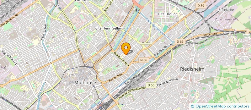 localisation de l'entreprise STOP DIGIT  MULHOUSE