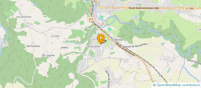 localisation de l'entreprise STOP DISTRIBUTION à TRELINS