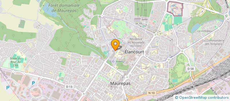 localisation de l'entreprise STOP FAIM  MAUREPAS