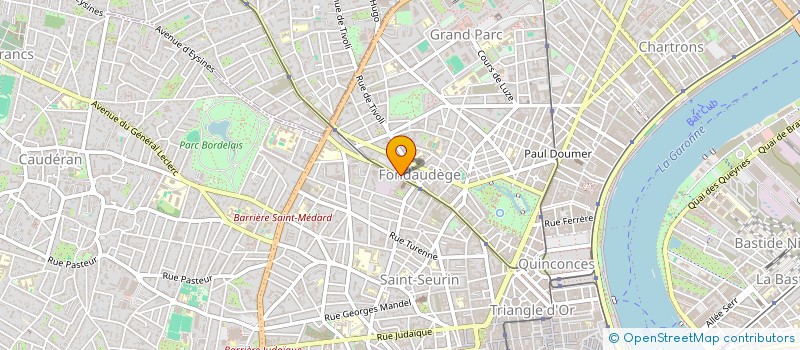 localisation de l'entreprise STOP FERMETURES à BORDEAUX