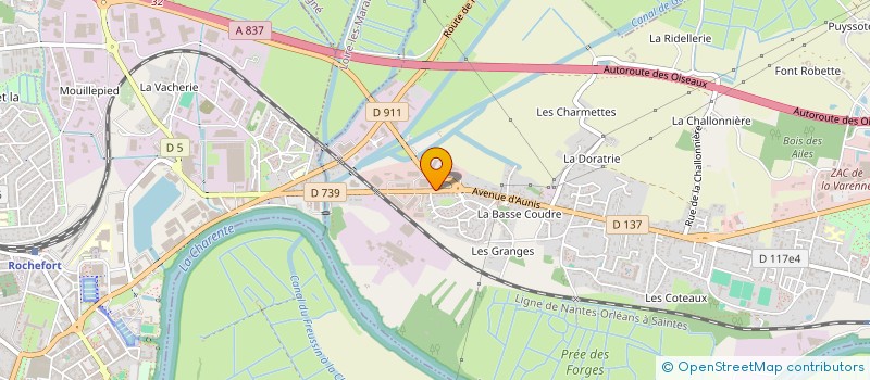 localisation de l'entreprise STOP FLEURS à TONNAY-CHARENTE