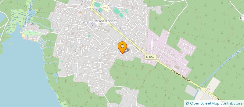 localisation de l'entreprise STOP FRELONS & NUISIBLES à BISCARROSSE