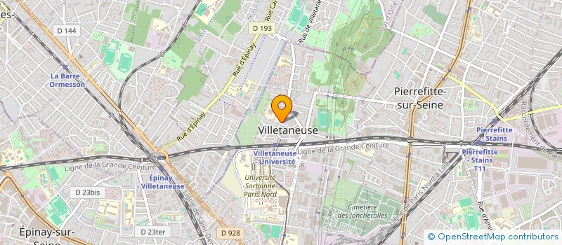 localisation de l'entreprise STOP GALERE à VILLETANEUSE