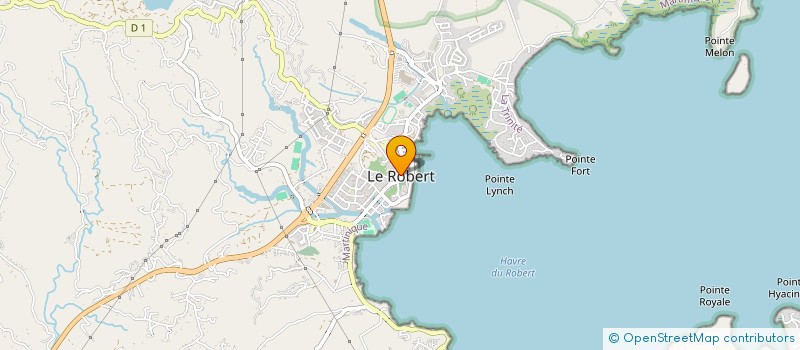 localisation de l'entreprise STOP GOURMAND à LE ROBERT
