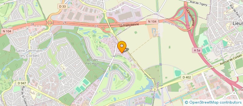 localisation de l'entreprise STOP INCENDIE AQUITAINE à SAINT-PIERRE-DU-PERRAY