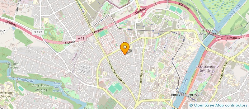 localisation de l'entreprise STOP LE SILENCE  ANGERS