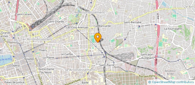 localisation de l'entreprise STOP MORT SUBITE  MARSEILLE 4EME