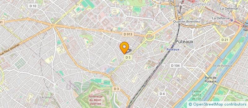 localisation de l'entreprise STOP MORTALITE EPILEPSIE  NANTERRE