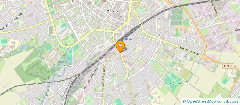 localisation de l'entreprise STOP PERMIS à ARRAS