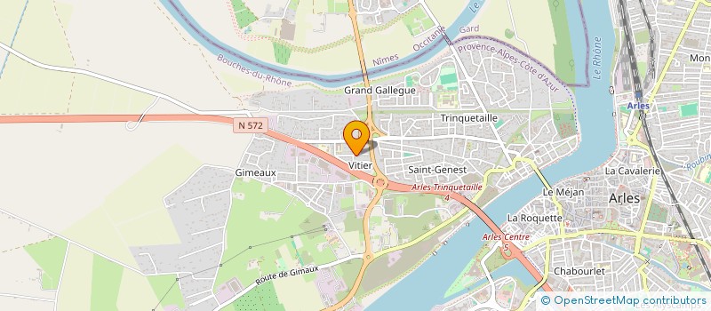 localisation de l'entreprise STOP PLACE AUX VALEURS à ARLES
