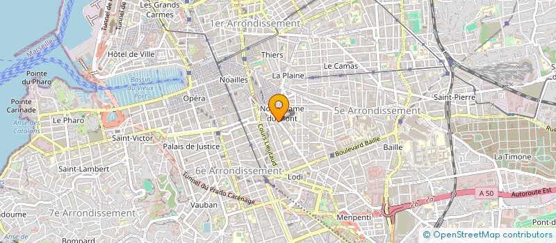 localisation de l'entreprise STOP POLU à MARSEILLE