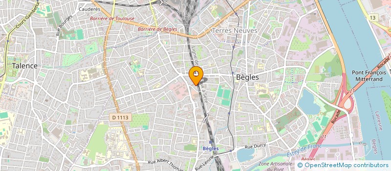 localisation de l'entreprise STOP PRODUCTION à BEGLES