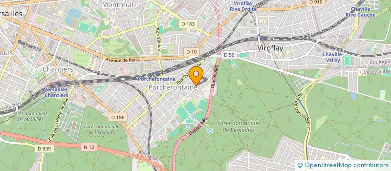 localisation de l'entreprise STOP RADIO à VERSAILLES