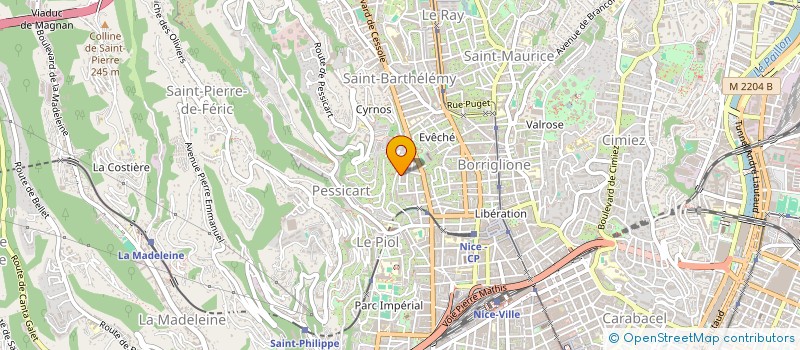 localisation de l'entreprise STOP RUSSOPHOBIE COMITE DE VIGILANCE CONTRE LA HAINE ET POUR LA PAIX EN EUROPE à NICE