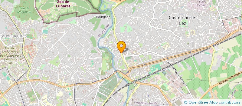 localisation de l'entreprise STOP SERVICES à CASTELNAU-LE-LEZ