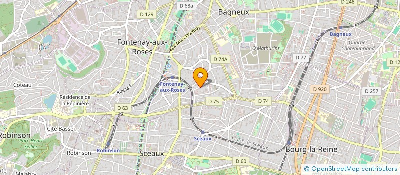 localisation de l'entreprise STOP SERVICES à FONTENAY-AUX-ROSES