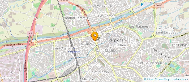 localisation de l'entreprise STOP VIOLENCES 66 à PERPIGNAN