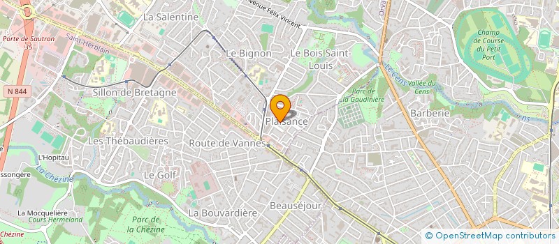localisation de l'entreprise STOPKAPI à ORVAULT