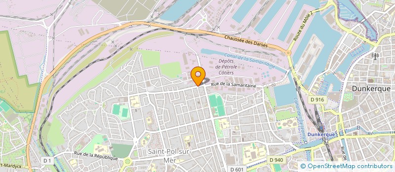 localisation de l'entreprise STOPRIX SHOP à DUNKERQUE