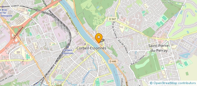 localisation de l'entreprise STOR'DECO 91 à CORBEIL-ESSONNES